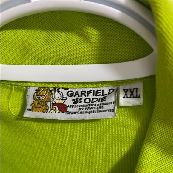 Garfield Kids Green Polo Shirt - Picture 3 of 6